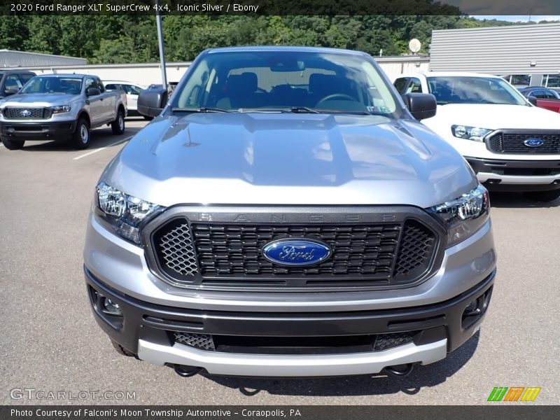 Iconic Silver / Ebony 2020 Ford Ranger XLT SuperCrew 4x4