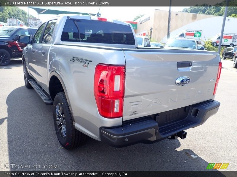Iconic Silver / Ebony 2020 Ford Ranger XLT SuperCrew 4x4