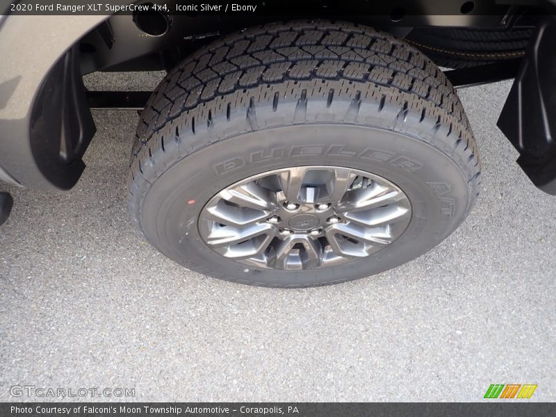 Iconic Silver / Ebony 2020 Ford Ranger XLT SuperCrew 4x4