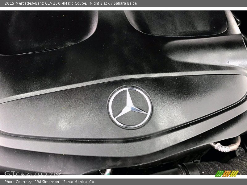 Night Black / Sahara Beige 2019 Mercedes-Benz CLA 250 4Matic Coupe
