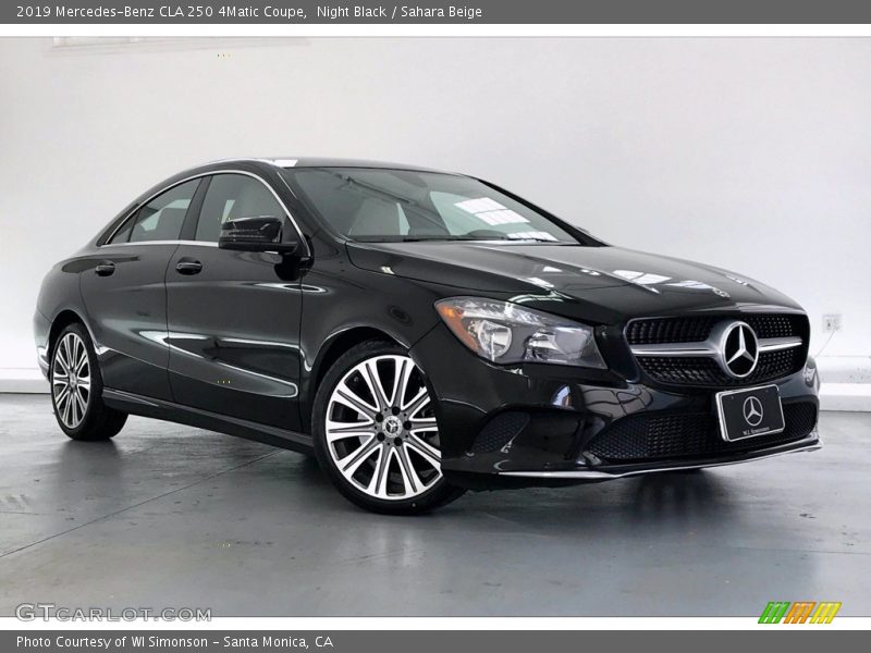 Front 3/4 View of 2019 CLA 250 4Matic Coupe