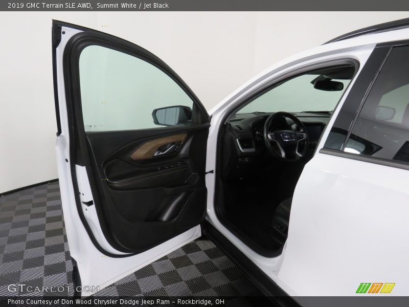 Summit White / Jet Black 2019 GMC Terrain SLE AWD