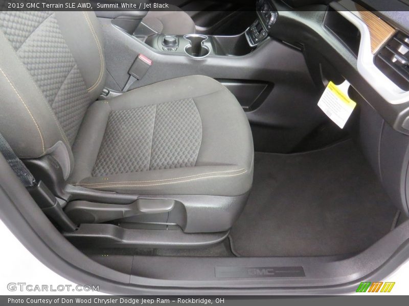 Summit White / Jet Black 2019 GMC Terrain SLE AWD