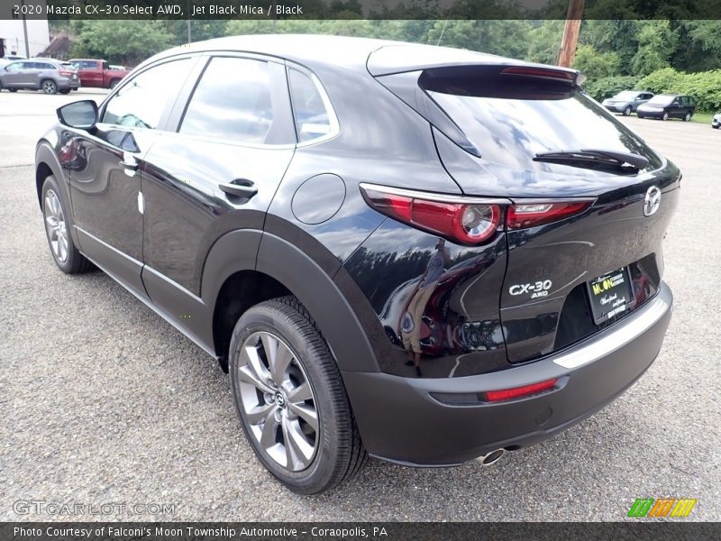 Jet Black Mica / Black 2020 Mazda CX-30 Select AWD
