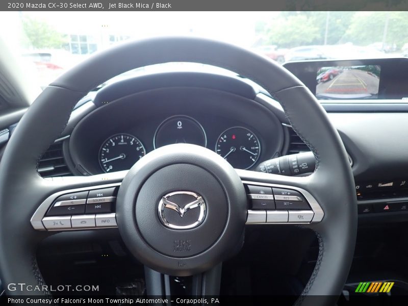 Jet Black Mica / Black 2020 Mazda CX-30 Select AWD