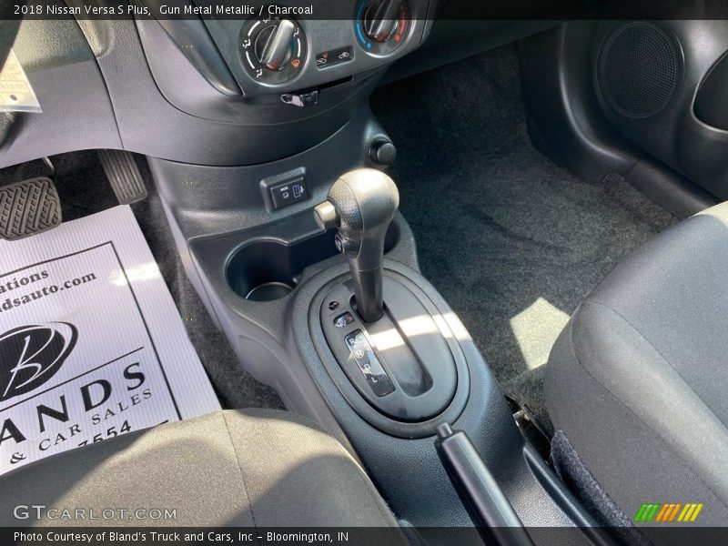 Gun Metal Metallic / Charcoal 2018 Nissan Versa S Plus