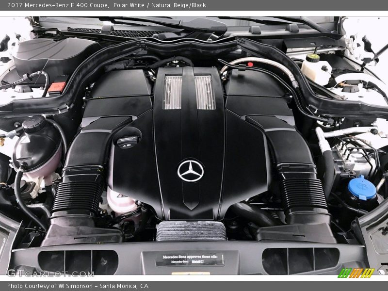  2017 E 400 Coupe Engine - 3.0 Liter Turbocharged DOHC 24-Valve VVT V6
