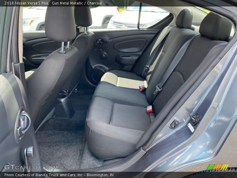 Gun Metal Metallic / Charcoal 2018 Nissan Versa S Plus