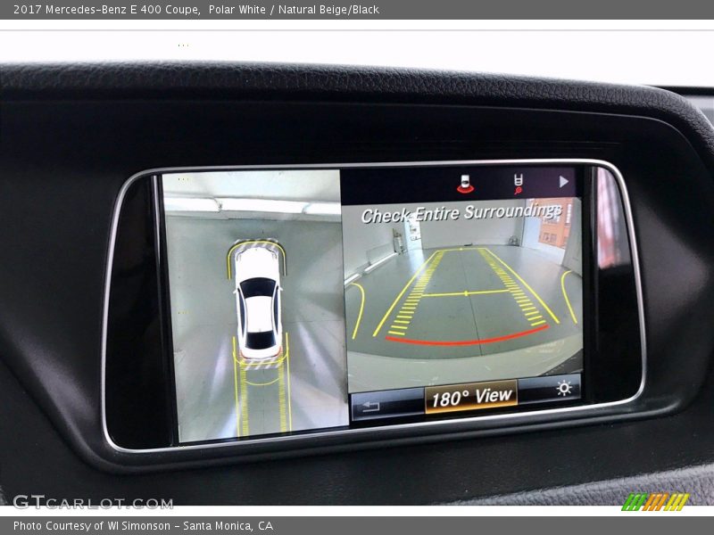 Polar White / Natural Beige/Black 2017 Mercedes-Benz E 400 Coupe
