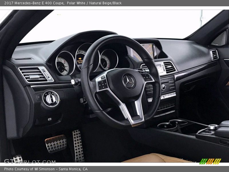 Dashboard of 2017 E 400 Coupe