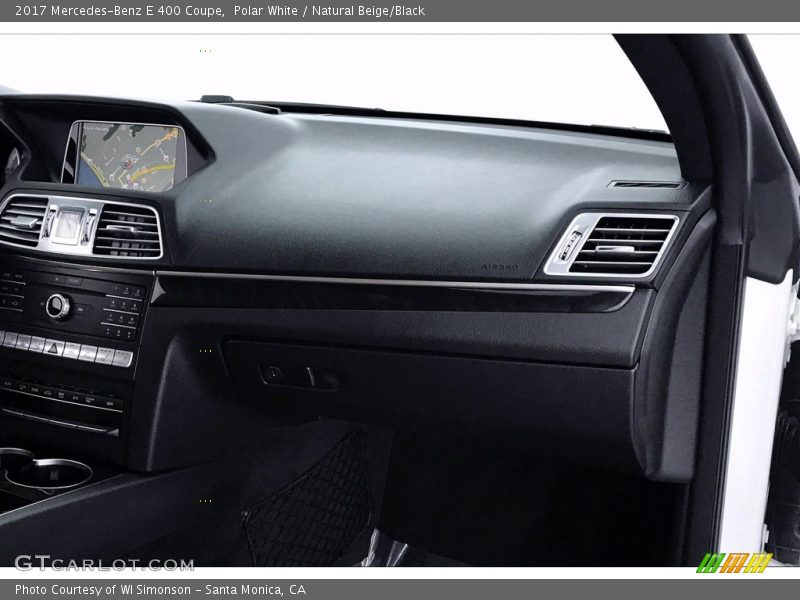 Polar White / Natural Beige/Black 2017 Mercedes-Benz E 400 Coupe