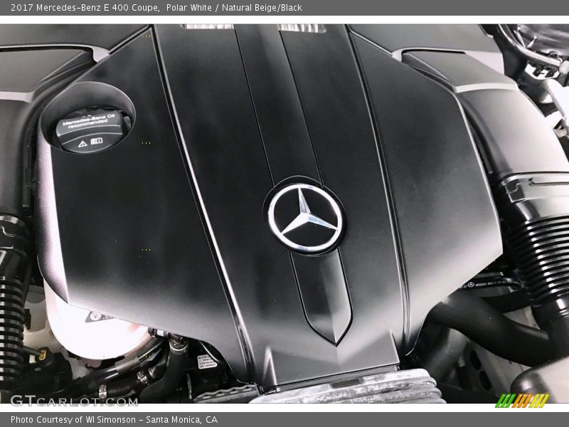  2017 E 400 Coupe Engine - 3.0 Liter Turbocharged DOHC 24-Valve VVT V6