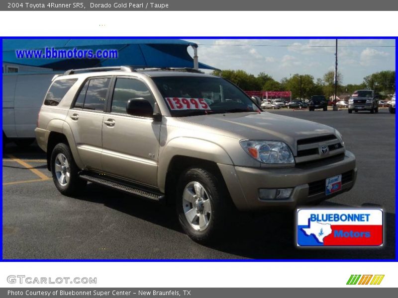 Dorado Gold Pearl / Taupe 2004 Toyota 4Runner SR5