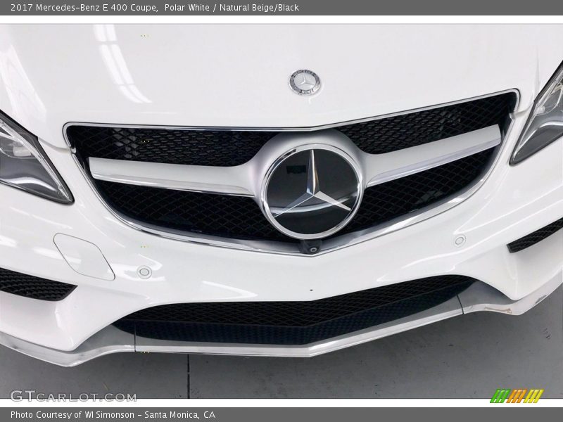  2017 E 400 Coupe Natural Beige/Black Interior