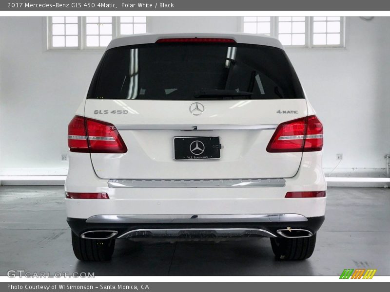 Polar White / Black 2017 Mercedes-Benz GLS 450 4Matic