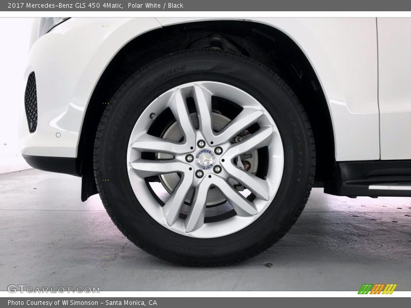 Polar White / Black 2017 Mercedes-Benz GLS 450 4Matic