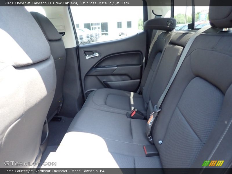 Satin Steel Metallic / Jet Black 2021 Chevrolet Colorado LT Crew Cab 4x4