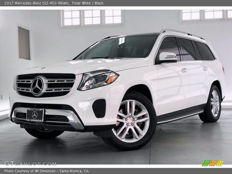 Polar White / Black 2017 Mercedes-Benz GLS 450 4Matic