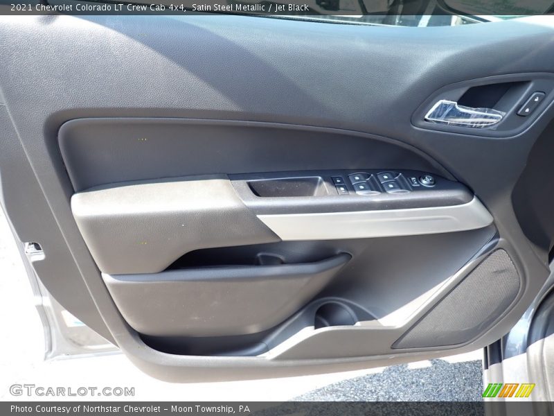 Satin Steel Metallic / Jet Black 2021 Chevrolet Colorado LT Crew Cab 4x4
