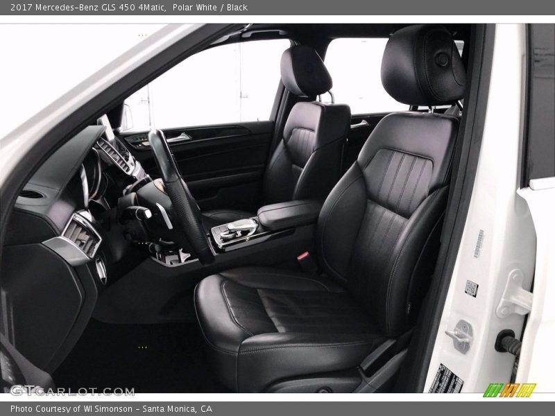 Polar White / Black 2017 Mercedes-Benz GLS 450 4Matic