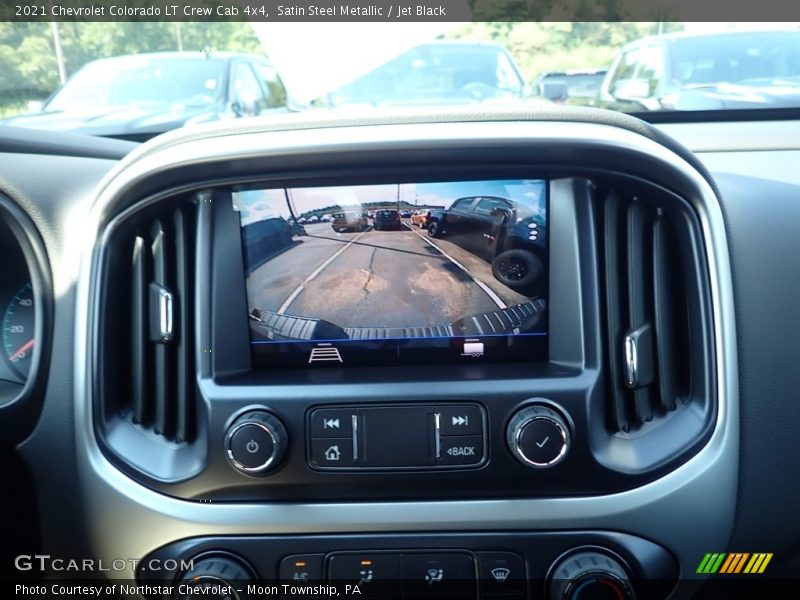 Satin Steel Metallic / Jet Black 2021 Chevrolet Colorado LT Crew Cab 4x4