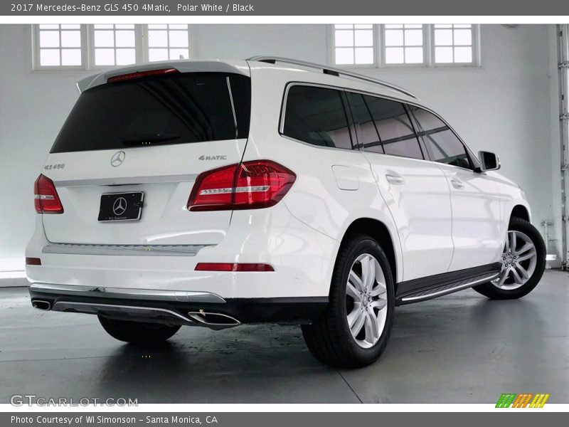 Polar White / Black 2017 Mercedes-Benz GLS 450 4Matic