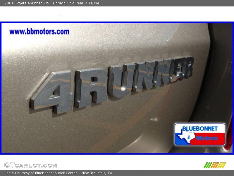 Dorado Gold Pearl / Taupe 2004 Toyota 4Runner SR5