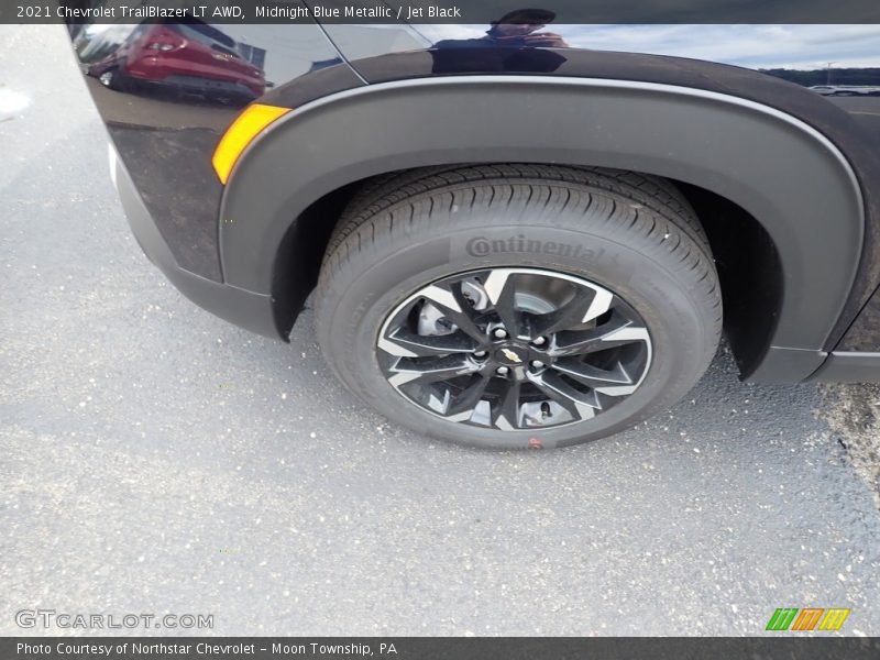 Midnight Blue Metallic / Jet Black 2021 Chevrolet TrailBlazer LT AWD