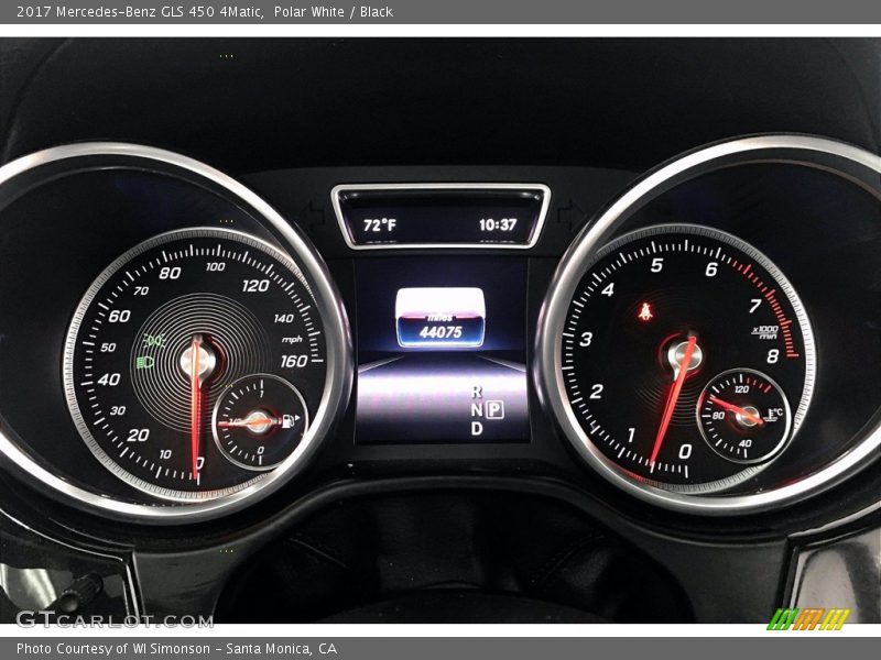 Polar White / Black 2017 Mercedes-Benz GLS 450 4Matic