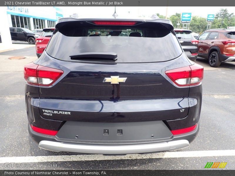 Midnight Blue Metallic / Jet Black 2021 Chevrolet TrailBlazer LT AWD
