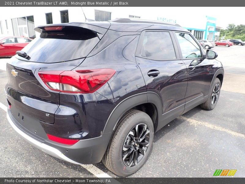 Midnight Blue Metallic / Jet Black 2021 Chevrolet TrailBlazer LT AWD