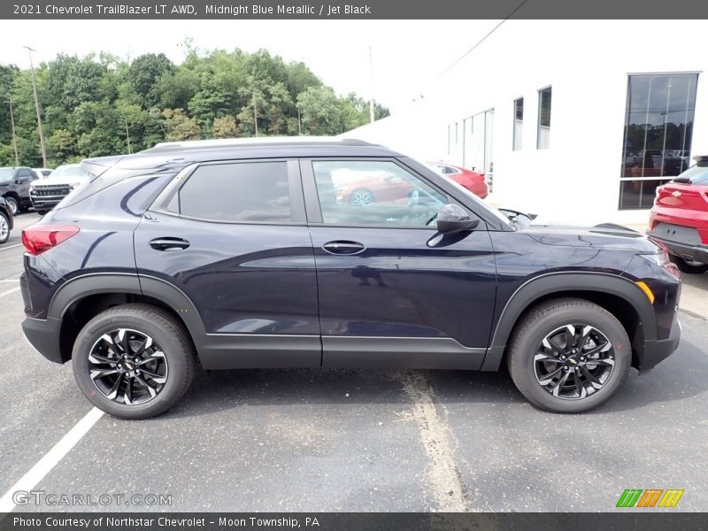 Midnight Blue Metallic / Jet Black 2021 Chevrolet TrailBlazer LT AWD
