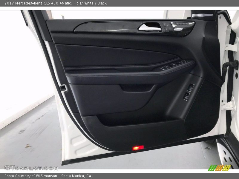 Polar White / Black 2017 Mercedes-Benz GLS 450 4Matic