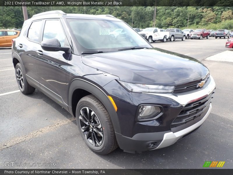 Midnight Blue Metallic / Jet Black 2021 Chevrolet TrailBlazer LT AWD
