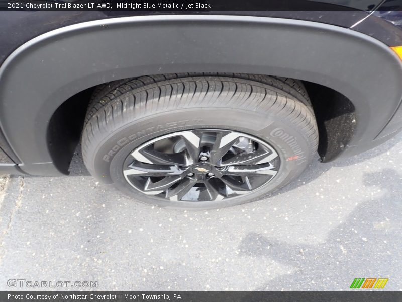 Midnight Blue Metallic / Jet Black 2021 Chevrolet TrailBlazer LT AWD