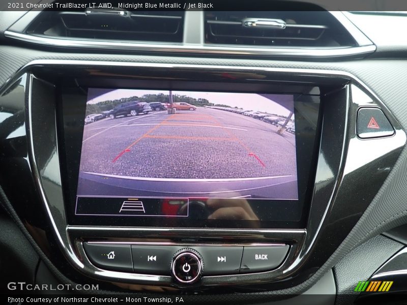 Midnight Blue Metallic / Jet Black 2021 Chevrolet TrailBlazer LT AWD