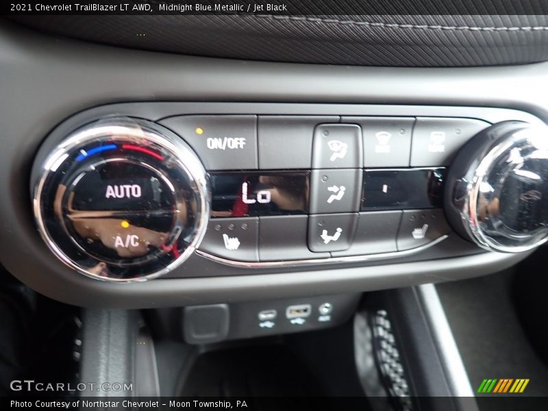 Midnight Blue Metallic / Jet Black 2021 Chevrolet TrailBlazer LT AWD
