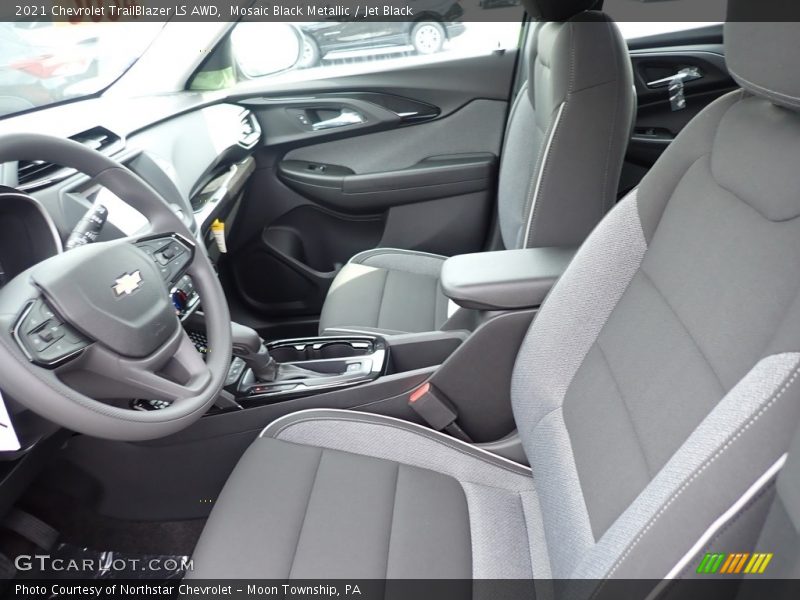 Mosaic Black Metallic / Jet Black 2021 Chevrolet TrailBlazer LS AWD