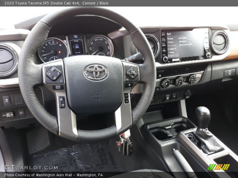 Cement / Black 2020 Toyota Tacoma SR5 Double Cab 4x4