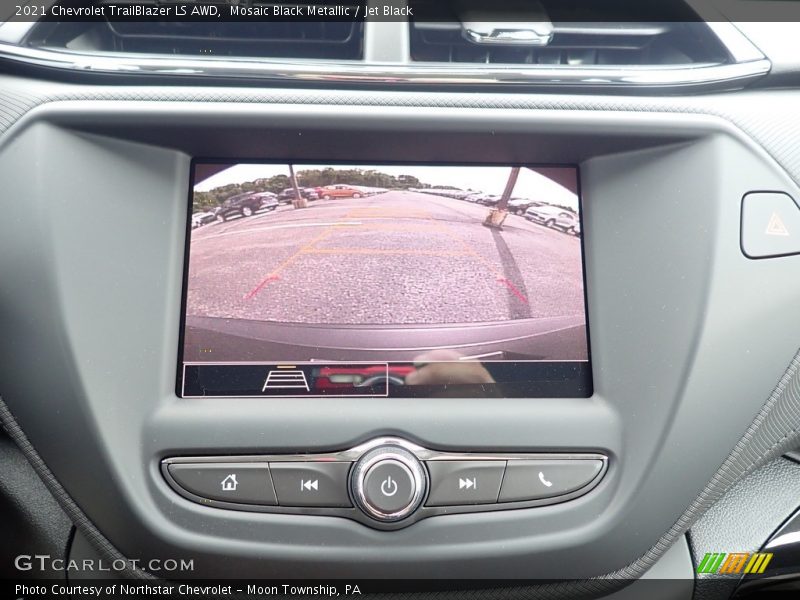 Mosaic Black Metallic / Jet Black 2021 Chevrolet TrailBlazer LS AWD