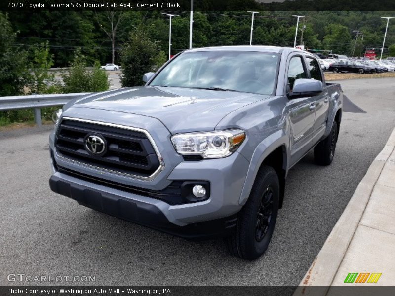 Cement / Black 2020 Toyota Tacoma SR5 Double Cab 4x4