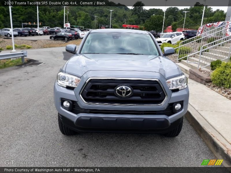 Cement / Black 2020 Toyota Tacoma SR5 Double Cab 4x4