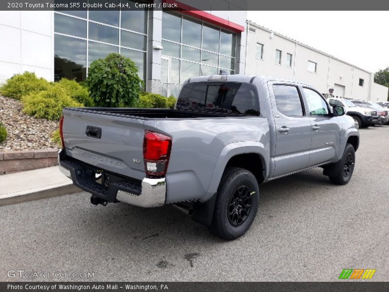 Cement / Black 2020 Toyota Tacoma SR5 Double Cab 4x4