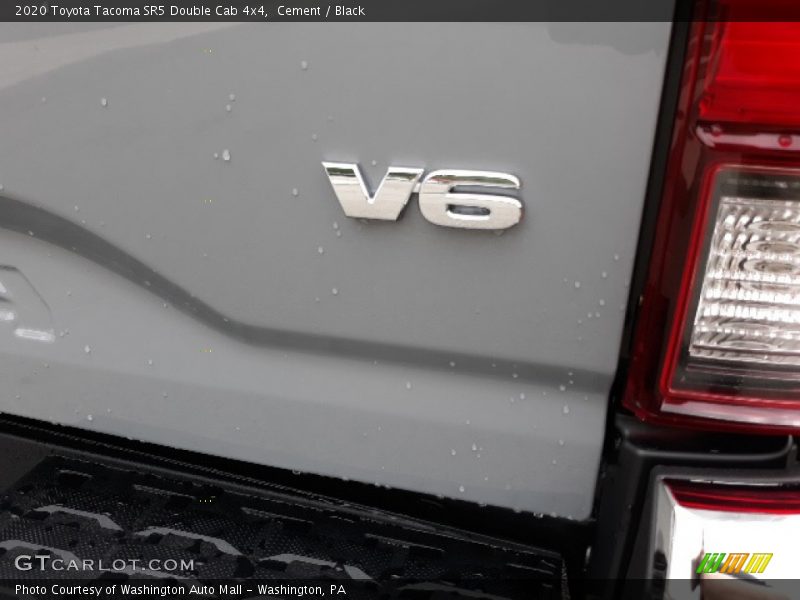 Cement / Black 2020 Toyota Tacoma SR5 Double Cab 4x4