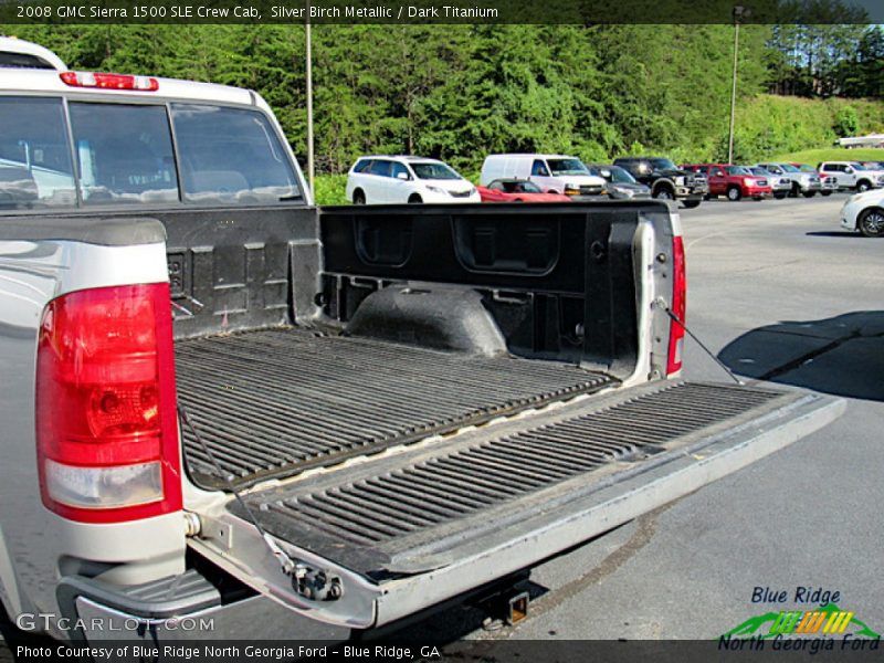 Silver Birch Metallic / Dark Titanium 2008 GMC Sierra 1500 SLE Crew Cab