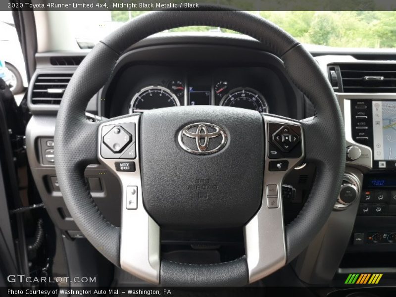 Midnight Black Metallic / Black 2020 Toyota 4Runner Limited 4x4