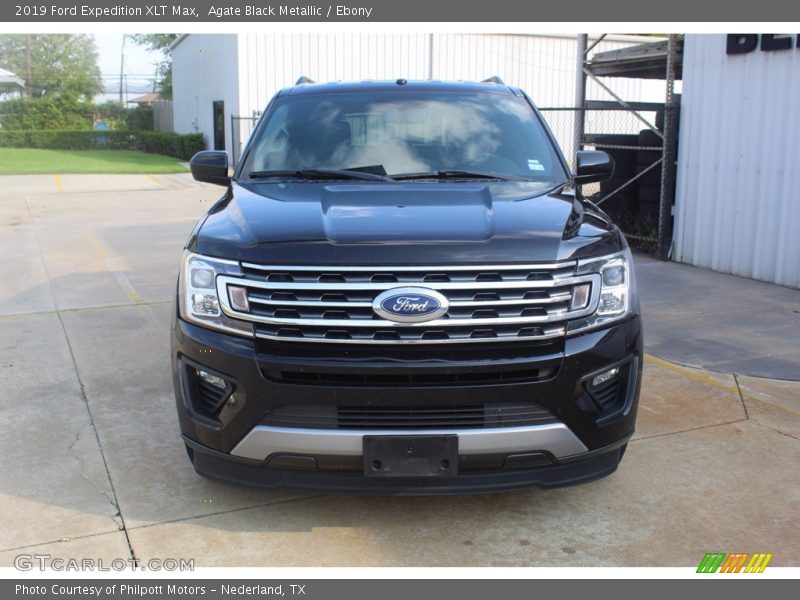 Agate Black Metallic / Ebony 2019 Ford Expedition XLT Max