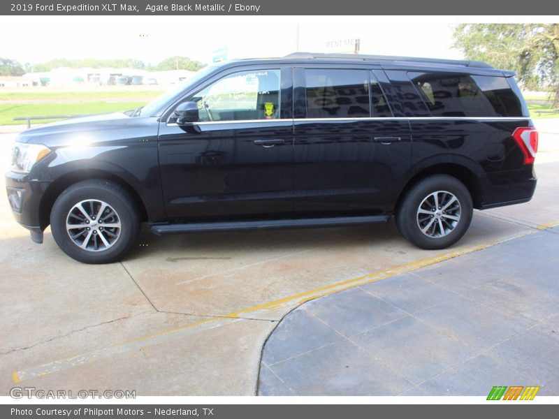 Agate Black Metallic / Ebony 2019 Ford Expedition XLT Max