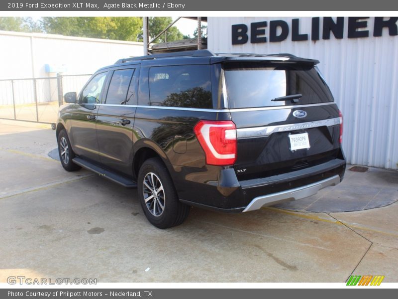 Agate Black Metallic / Ebony 2019 Ford Expedition XLT Max