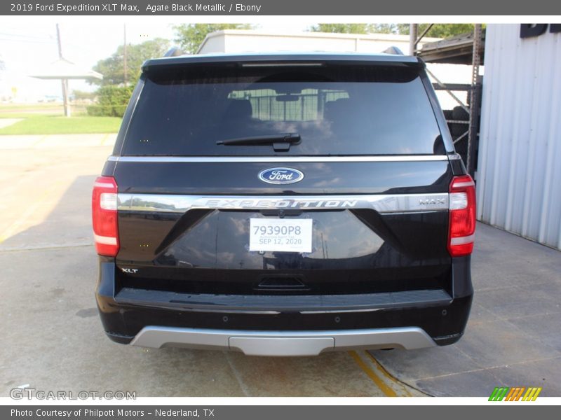 Agate Black Metallic / Ebony 2019 Ford Expedition XLT Max